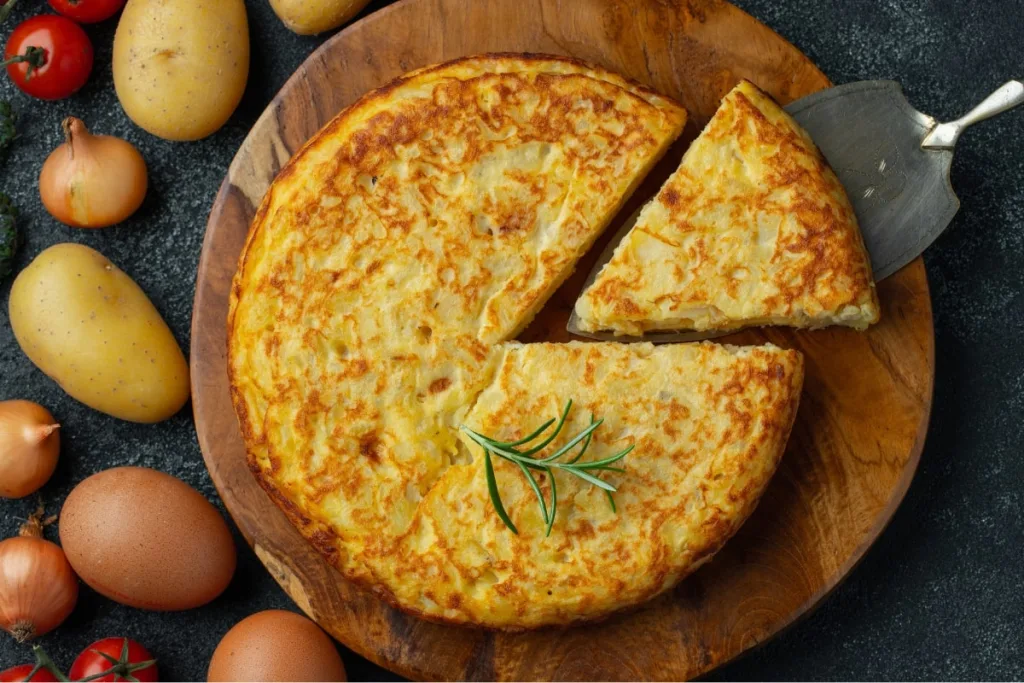 Tortilha de batatas à Espanhola