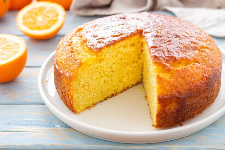 Pão de Ló de laranja fofinho