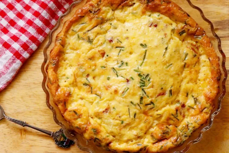 Quiche de bacalhau