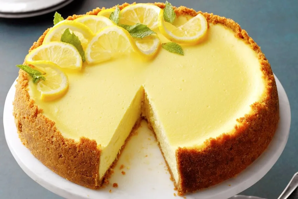 Cheesecake De Limão Delicioso Refrescante E Muito Fácil De Fazer