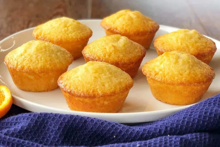 Muffins de laranja