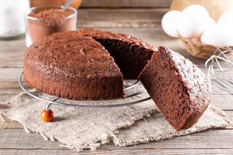 Pão de Ló de chocolate