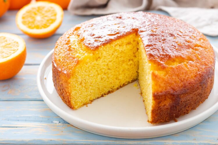 Bolo de laranja tradicional