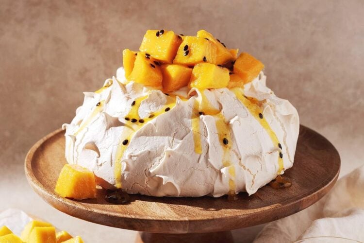 Pavlova de maracujá