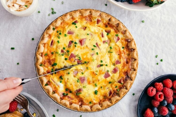 Quiche de fiambre