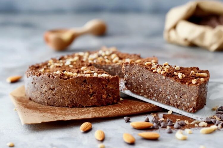 Bolo de chocolate com amêndoas